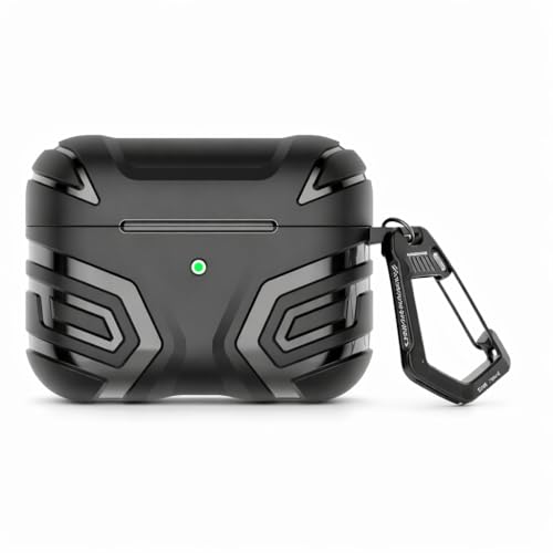 Mizi AirPods Pro 3 Shockproof Cover (2025) – USB‑C Hard Protection Case, Black – 66% OFF