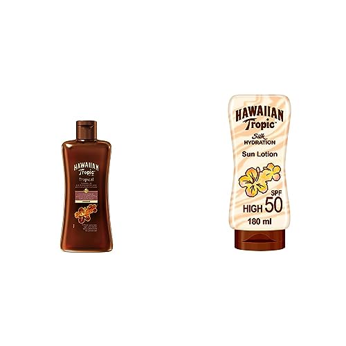 Hawaiian Tropic Olio Tropical Abbronzante, Dark