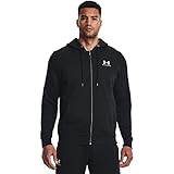 Sudadera con capucha para hombre UA Essential de forro polar con cremallera completa