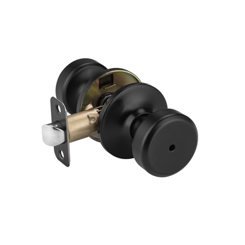 STARPY Black Round Rosette Knob