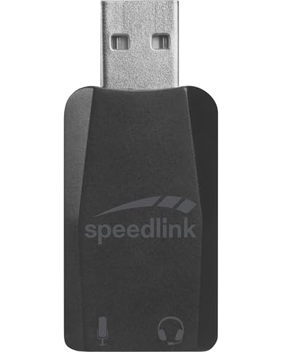 USB-Stick Soundkarte Speedlink VIGO – Externe USB Audio Adapter