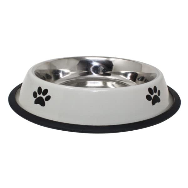 Aatisons Stainless Steel Steel Paw Bone Print Food and Water Feeding Bowl for Dog and Cat. Multicolor 450 ml. (in Loving Memory of Tison.) Pack of 1 (B09XV58PYF) Amazon Price History, Amazon Price Tracker