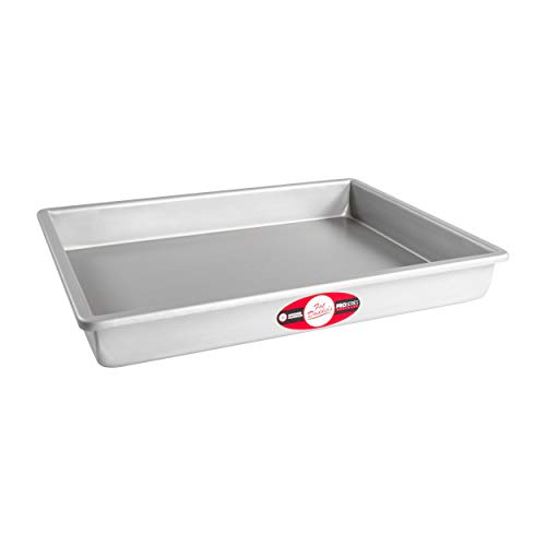 Fat Daddio's Sheet Cake Pan, 12 x 16 x 2 Inch, Silver
