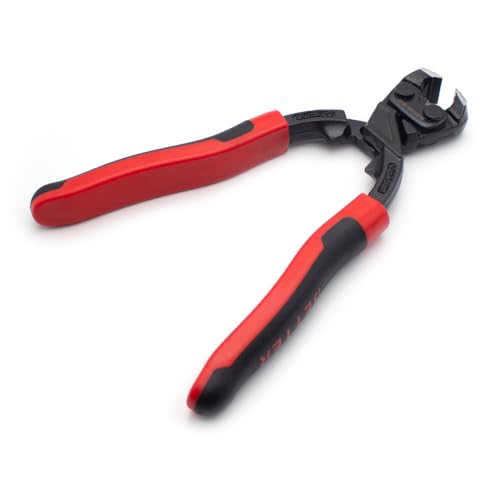 Toplionace Alicates de Corte de Alta Resistencia Extractor de Clavos de Cabeza Plana, Cortador de Clavos de Acero y Hierro, Herramienta de Corte Industrial de 8 Pulgadas.