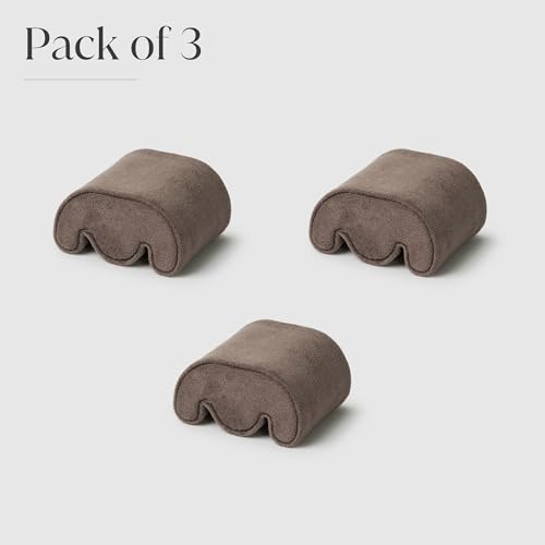 Coussins de boîtier de montre TAWBURY Fraser en cuir marron de haute qualité