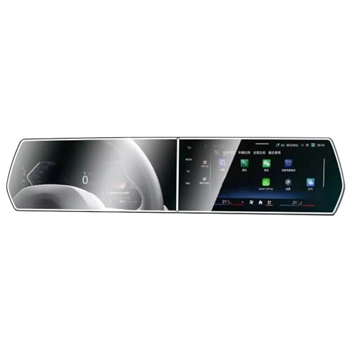Protector de pantalla cristal templado para BMW U11 U10 X1 iX1 radio LCD GPS salpicadero 2