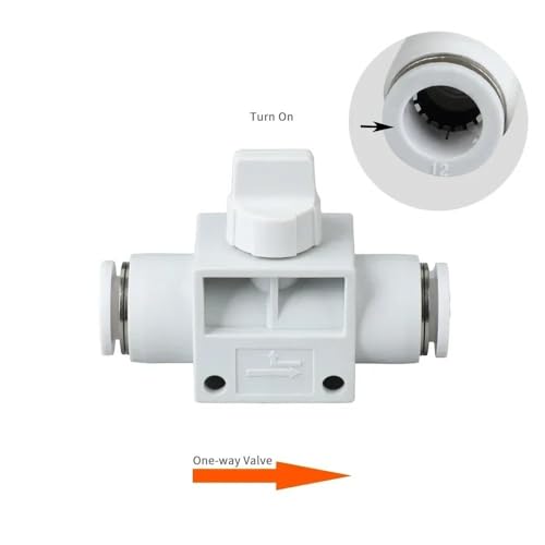 Valve pneumatique HVFF avec commande manuelle d'arrêt d'air