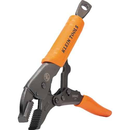 Alicates de bloqueo Klein Tools 38642 de mandíbula recta y 10 pulgadas 5