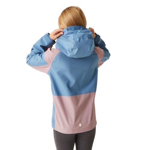 Childrens/Kids Highton V Full Zip Hoodie (15-16 Years) (Coronet Blue/Heather)2