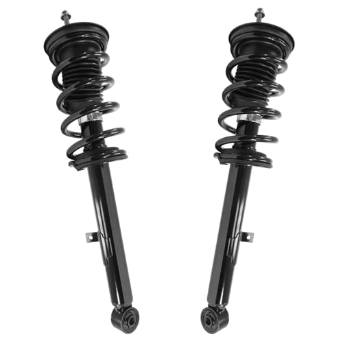 Image of Detroit Axle - RWD Strut Kit for 2006-2013 Lexus IS250 IS350 [Sedan] 4 Front and Rear Struts Coil Spring 2 Rear Sway Bar End Links 2007 2008 2009 2010 2011 2012 Suspension Replacement