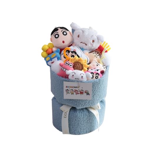 クレヨンしんちゃん 花束 ぬいぐるみ 枯れない花 人気 贈り物誕生日プレゼント 友達 子供 記念日 母の日 結婚式 入学式 卒業祝い 教師の日 発表会 ?意プレゼント インテリア(カラー4)