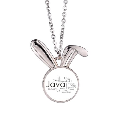 Cadeau original lapin : offrez ce collier pendentif Java unique