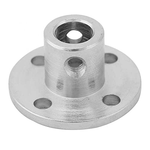 WAAZVXS Coupler 2pcs Rigid Flange Coupling Shaft Coupler Connector for Motor Connector ID 6mm OD 10mm