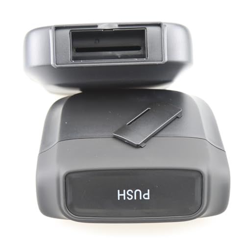 Image of Black Mini Car Trash Can with Lid, 700ml Capacity, 2 Pack + 60pcs Garbage Bags, ABS Material, Car Interior Accessories