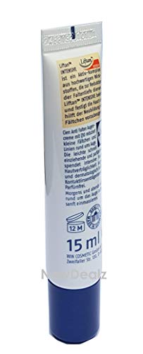 Cien Anti-Wrinkle Eye Contour Cream with Q10 and Hyaluronic Acid and Vitamin E 15ml (0.51 Oz)