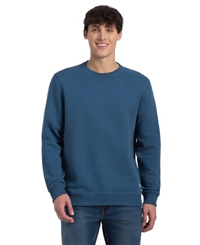 Image of Jockey US92 Men Super Combed Cotton Rich Fleece Sweatshirt with StayWarm Technology