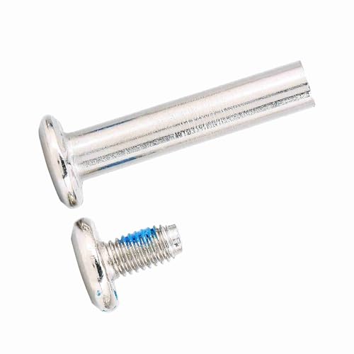 Roller Skate Bearings, Skateboard Hardware 10pcs Inline Skate Replacement Skating Screws Fittings Skates Wheel Skate Tool Axles Hardware (Inner length 36mm)