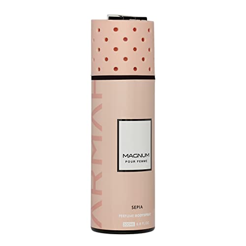 ARMAF Women Magnum Pour Femme Sepia Perfume Body Floral Spray 200Ml / 6.8 Fl.Oz. - Image 3