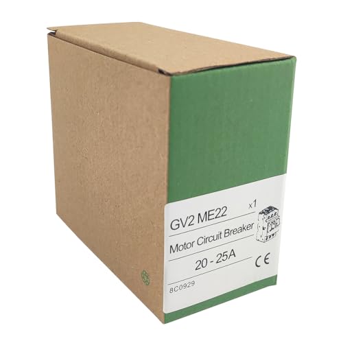 GV2ME22 Motor Circuit Breaker 20-25A Manual Motor Starter Button GV2M Series New miniatura 6