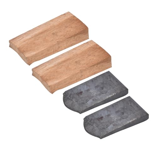 HANABASS Puller Accessories 4pcs Hoe Head Fixing Parts Iron Hoe Parts Replacement