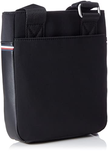 Tommy Hilfiger Men TH Urban Nylon Mini Crossover Shoulder Bag Small, Black (Black), One Size - Image 2