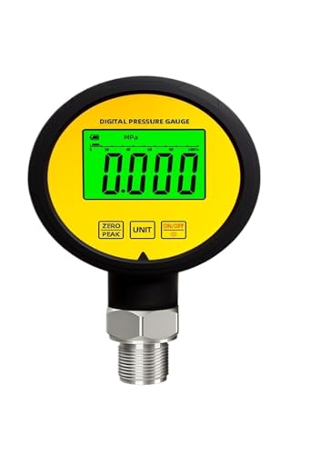 Manómetro digital diferencial de acero inoxidable con protector NPT1-2 y rango de 0-100Mpa