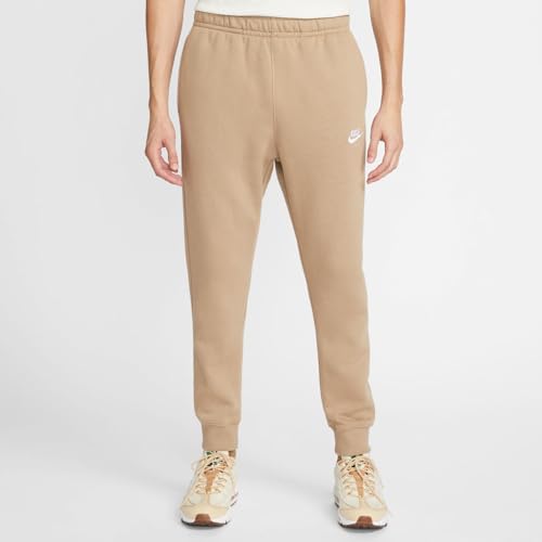 Nike Mens Jogger Solid Sweatpants Tan S2