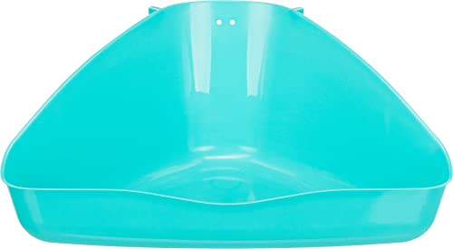 Trixie 62551 - Inodoro de esquina para jaulas pequeñas, color suj...