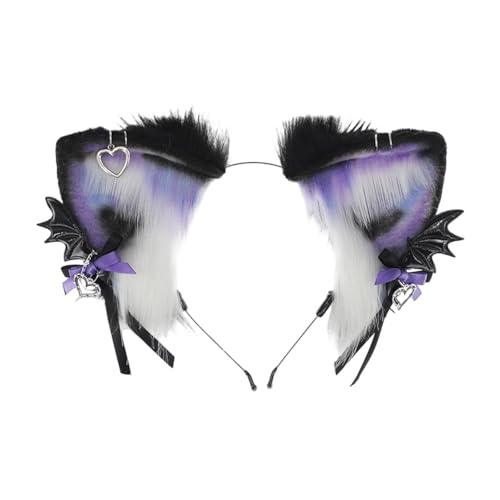 Serre-tête animal gothique Lolita : confort sans douleur pour costume d'Halloween