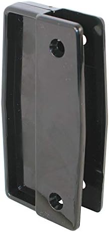 Prime-Line MP111 Sliding Screen Door Pull Set, 3 In. Hole Center, Plastic, Black (2 Pack) image 3