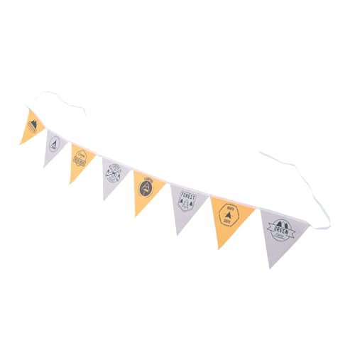 Flâmula, Estilo Simples, Fácil de Instalar, Bandeira Triangular Decorativa, Tecido Oxford para Exter