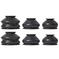 6X Auto Lenkung Federung Kugelgelenke SPURSTANGENKOPF Motorrad GUMMIMANSCHETTE Universal Staubschutzmanschetten