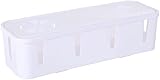 Photo Gallery cable tidy box, scatola di immagazzinaggio tidy wire management network line storage case home room container 3 colori (color : d, size : 26 * 7 * 9.5cm) (color : d, size : 26 * 7 * 9.5cm) Photo Gallery cable tidy box, scatola di immagazzinaggio tidy wire management network line storage case home room container 3 colori (color : d, size : 26 * 7 * 9.5cm) (color : d, size : 26 * 7 * 9.5cm)
