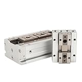 ANQECAJH 1 stücke Luft Zylinder HFD8 HFD12 HFD16 HFD20 HFD25 Compact Air Greifer Pneumatische Zylinder(HFD12X50)