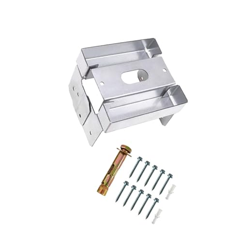 6X6 Customizable Deck Post Base Built from Galvanized Steel Including Footing for Fences Pergolas and Outdoor Projects Permanent Deck Mounting Bracket