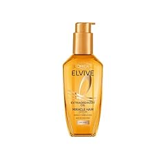 L'Oréal Paris Elvive Extraordinary Oil Miracle Hair Serum, Intense Nourishment, Up to 6x more Shine, up to 230° heat protec…