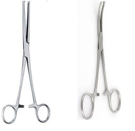 GOLDFINCH Kocher Artery Forceps Straight And Curved |Set Of 2, SILVER, 8 INCH| (B09YYLZDHH) Amazon Price History, Amazon Price Tracker