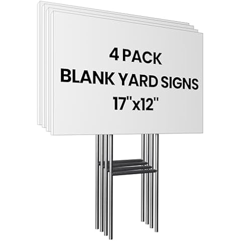 PartyPrints 4 Pack Yard Signs Cover