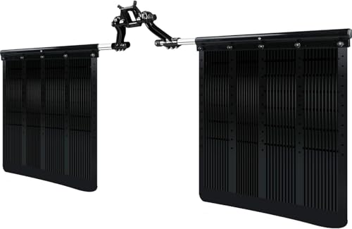 Image of 2.5 inch Hitch Mudflap System 00108 fit for Most Trucks, Pickups, and SUV, Adjustable and Removable
