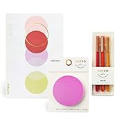 Noted by Post-it Brand Office Essentials Set, Pink, Includes Notebook, Notes and Pens (NTD-SMSET-PK)