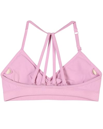 Image of AUROLA Mercury Workout Sports Bras Women Athletic Removable Padded Backless Strapy Minimal Crop Top