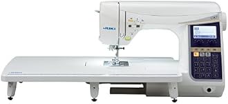 Juki HZL-DX7 Electric Sewing Machine with Automatic Thread Cutter Foot Control Metal White 51 x 25.7 x 30.5cm