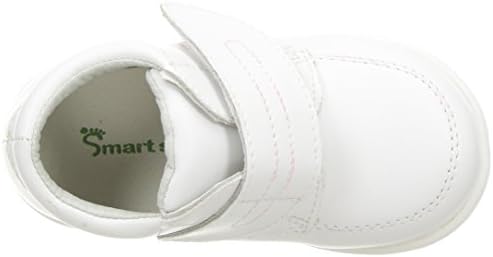Josmo Baby-Boy's Lucas First Walker Shoe, White, 6.5 Medium US Toddler | Image 4