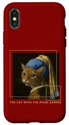 Vermeer Art �p�[���s�A�X �L �X�}�z�P�[�X iPhone X/XS �p