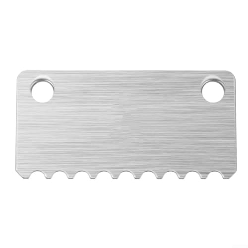 Upluxmira Rejilla con grasa trasera Barbacoa 304 Bandeja de filtro de desechos de barbacoa 10x5cm Accesorio de plata Acero Trampa magnética Planchas Pantalla