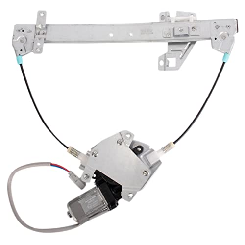 Image of TRQ Rear Right Power Window Regulator & Motor Assembly Passenger Side Compatible with 2001-2005 Honda Civic