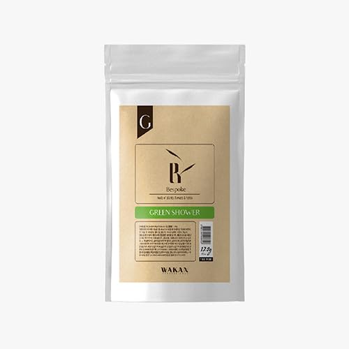 WAKAN Bespoke Natural Color (120g) – Customized Herbal Hair Tint, Gentle Gray Coverage, Ammonia-Free, Long-Lasting, Easy At-Home Use, Natural Ingredients (Green)
