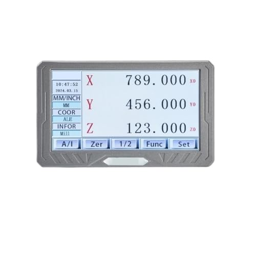 3 Axis Touch LCD DRO Digital Readout SDS200S miniatura 1