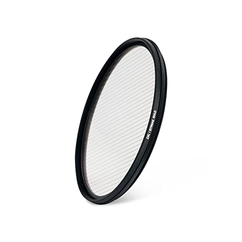 JJC 49mm Gold Streak Anamorphic Effect Filter for Phone & Cameras Lens Photography Accessories, Glod Streak