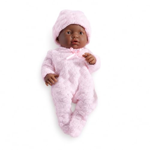 Muñeca JC Toys Mini La Newborn African American 24 cm miniatura 1